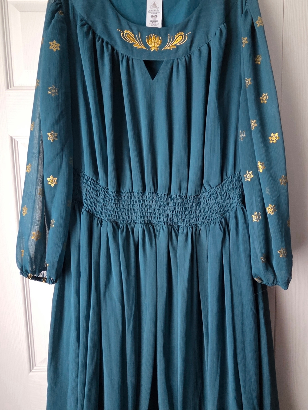 NWOT Disney Parks The Dress Shop Aladdin Princess Jasmine Dress Size 1X - Picture 5 of 15